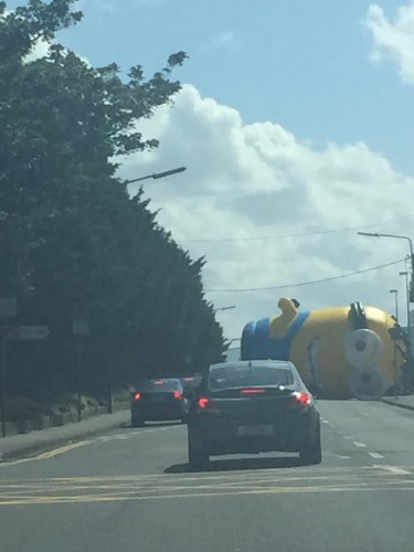 Inflatable Minion on Old Swords Road